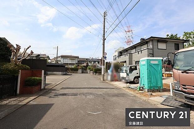 【 前面道路 】南西側約6m公道