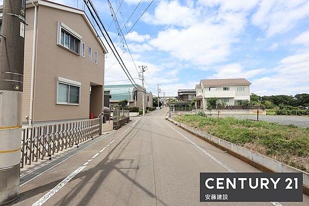 【 前面道路 】東側約6m公道