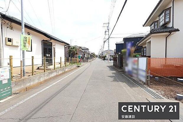【 前面道路 】東側約6m公道