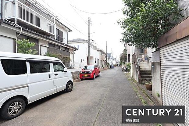 【 前面道路 】南側約6m私道
