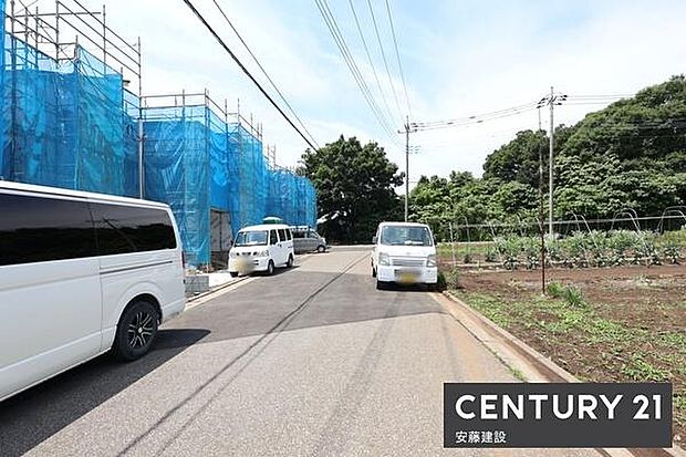 【　前面道路　】北側6ｍ公道