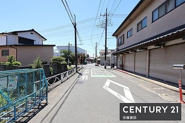 【　前面道路　】南西側約5.5ｍ公道