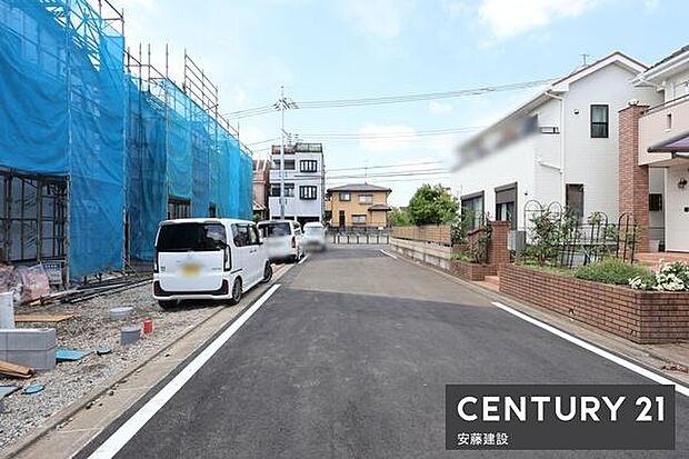 【　前面道路　】北側約6ｍ公道