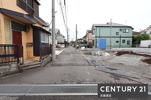 【　前面道路　】南東側約4ｍ公道