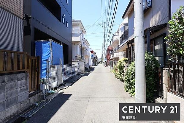 【　前面道路　】北東側約4ｍ公道