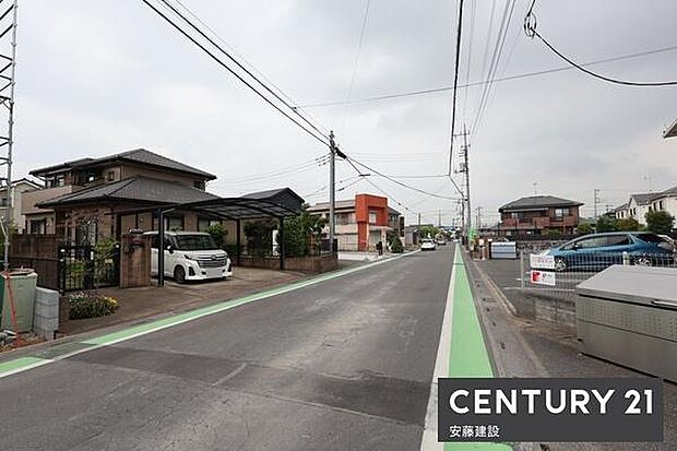 【 前面道路 】北東側約7m公道