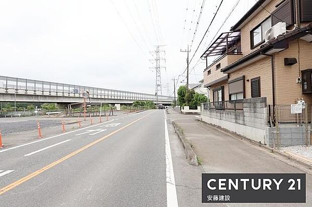 【　前面道路　】南東側約12.6ｍ公道