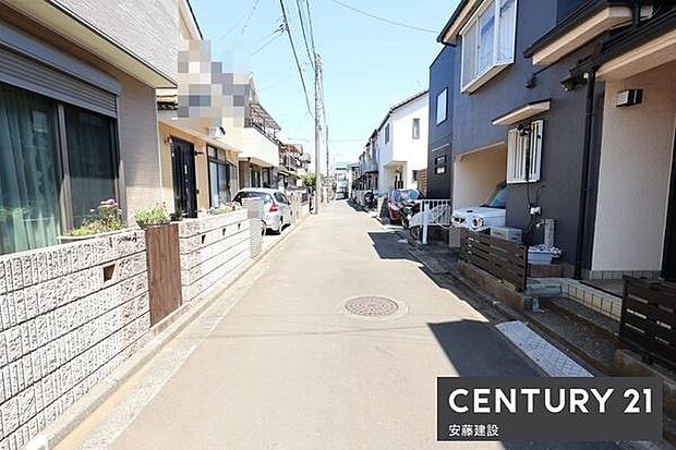 【 前面道路 】北側約4m私道