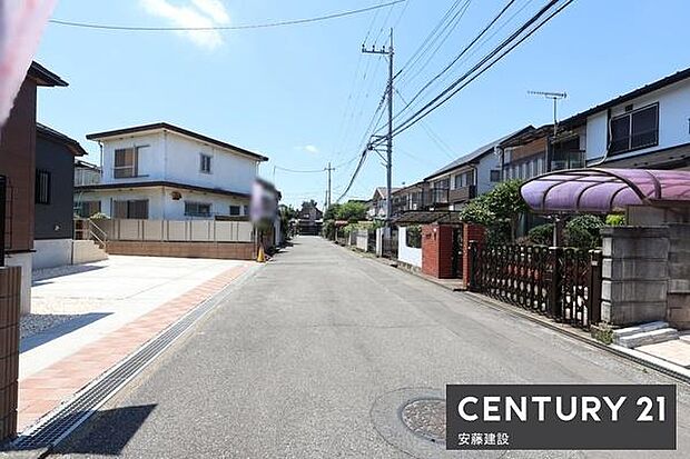 【　前面道路　】北西側約6ｍ公道