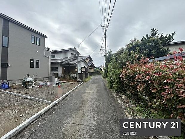 【 前面道路 】西側約4m公道
