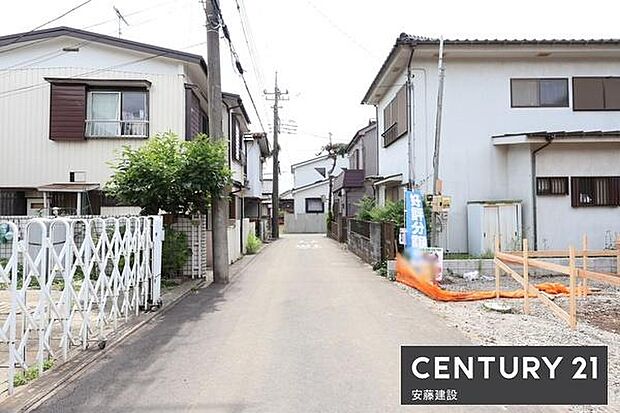 【　前面道路　】北東側約4ｍ公道