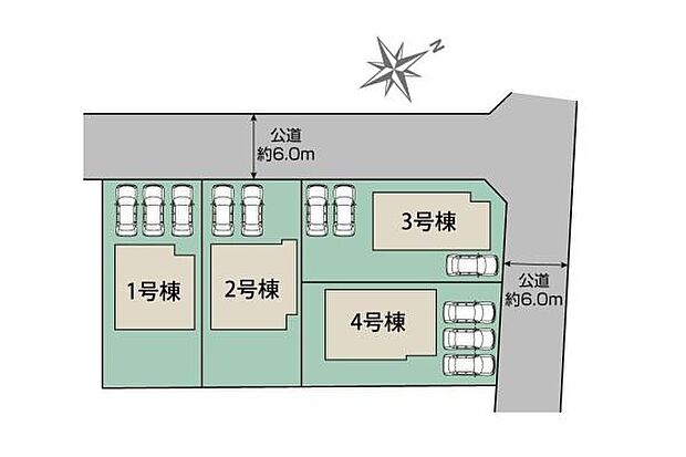 全4棟、3号棟です
