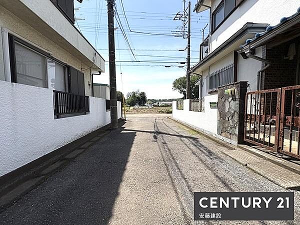 【　前面道路　】東側約4ｍ私道