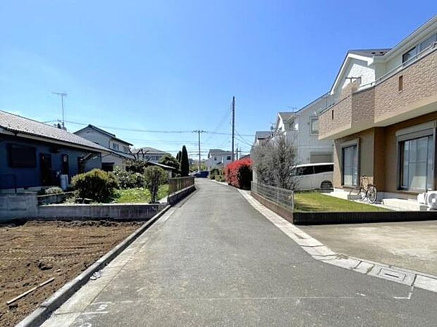 【 前面道路 】北側約4m公道