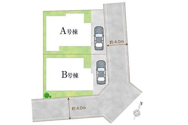 全2棟、A号棟です