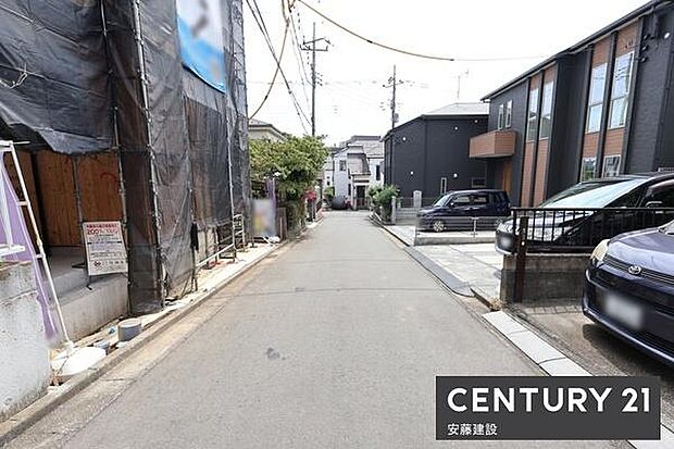 【 前面道路 】西側約4.2m公道