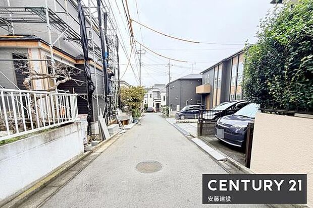 【　前面道路　】西側約4.2ｍ公道