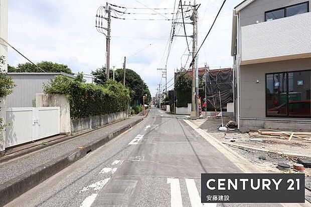 【　前面道路　】北西側約6.4ｍ公道