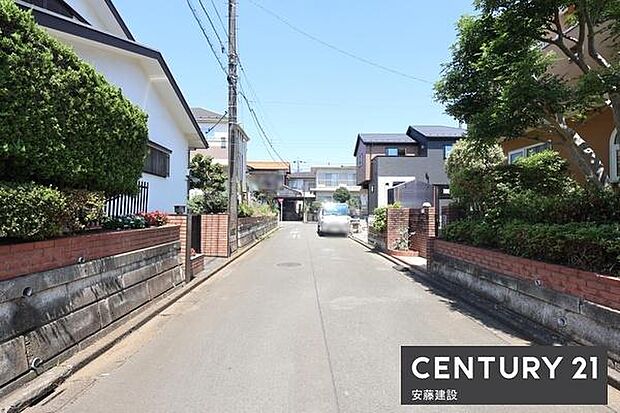 【 前面道路 】南西側約4.9m市道