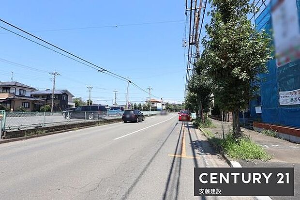 【 前面道路 】西側約13m市道