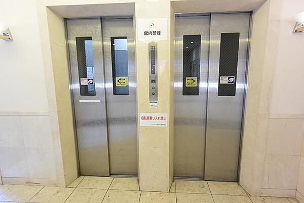 【　設備　】嬉しいエレベーター2基完備
