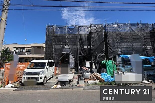 全棟敷地約46坪以上、南西向きで明るく開放的な整形地!