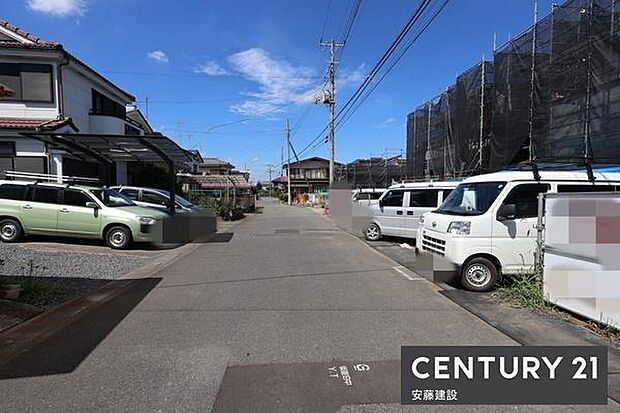 【 前面道路 】南西側約6m公道