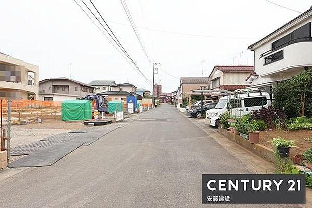 【 前面道路 】南西側約6m公道