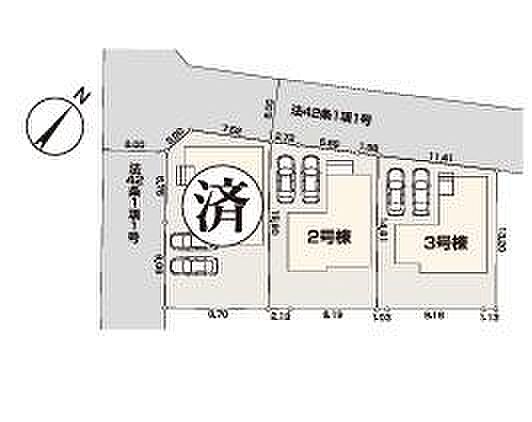 全3棟、2号棟です