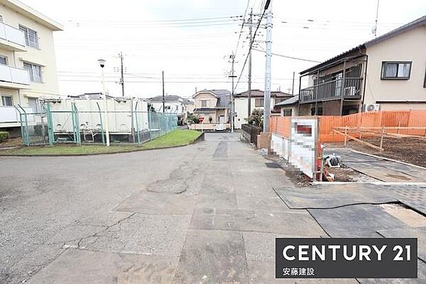 【 前面道路 】南側約4m私道