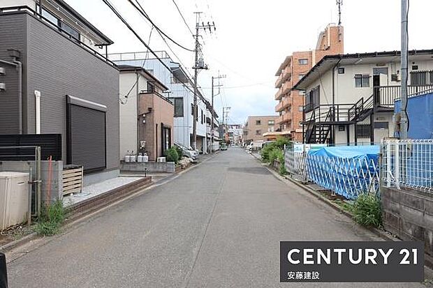 【 前面道路 】南西側約6m公道