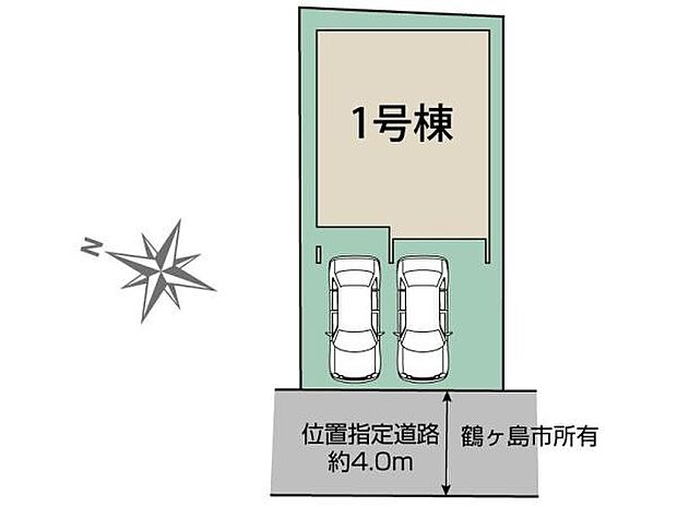 敷地約33坪、整形地