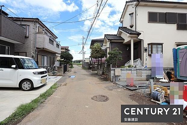 【　前面道路　】北側約4ｍ公道