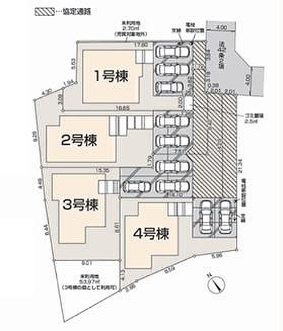 全4棟、4号棟です