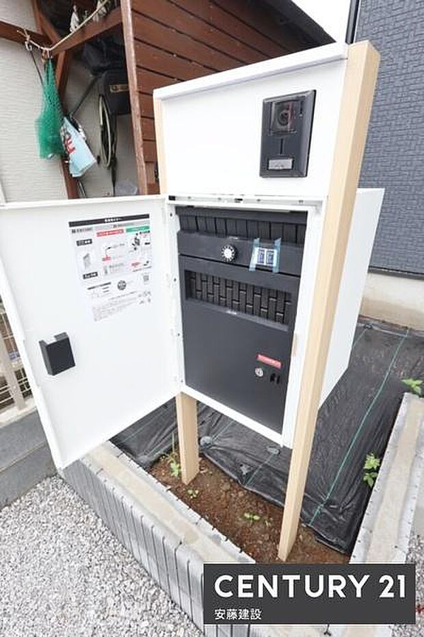 【 宅配ボックス 】忙しい日にも荷物が簡単に受け取れる宅配BOX一体型郵便受け