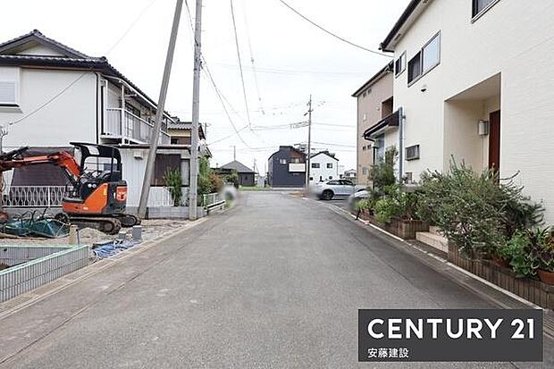 【　前面道路　】南側約6ｍ公道