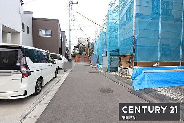 【 前面道路 】南西側約4.2m公道