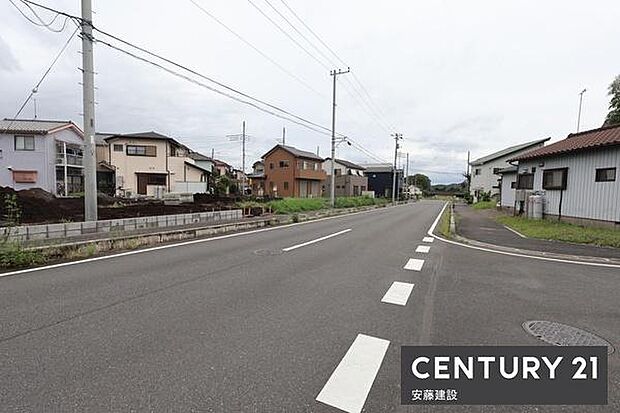 【　前面道路　】南側約12ｍ公道