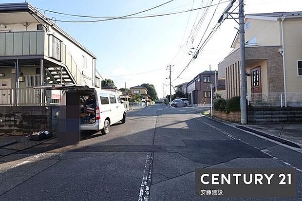 【　前面道路　】北西側約9ｍ公道
