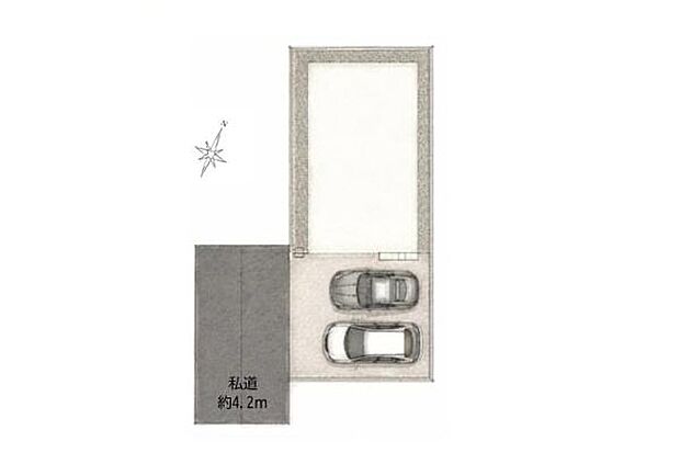駐車並列2台