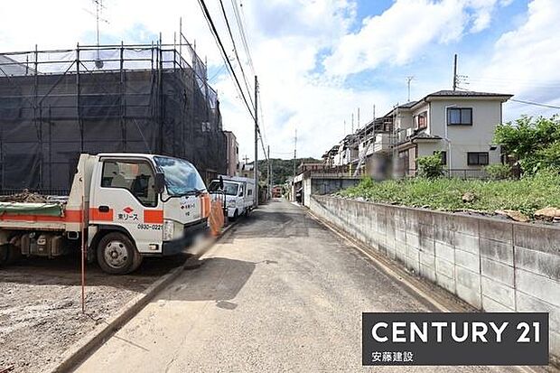 【 前面道路 】北側約4m公道