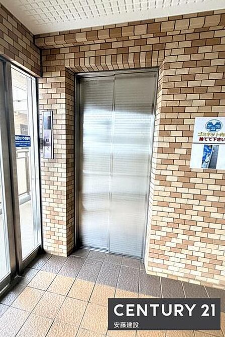 【 設備 】嬉しいエレベーター完備