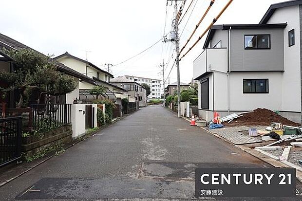【 前面道路 】南東側約6m公道
