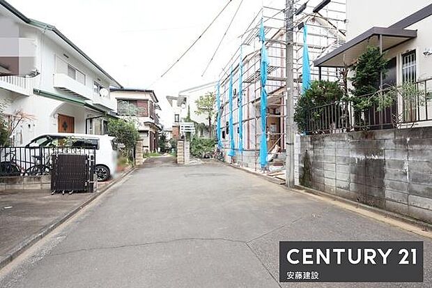 【 前面道路 】北側約6.2m私道