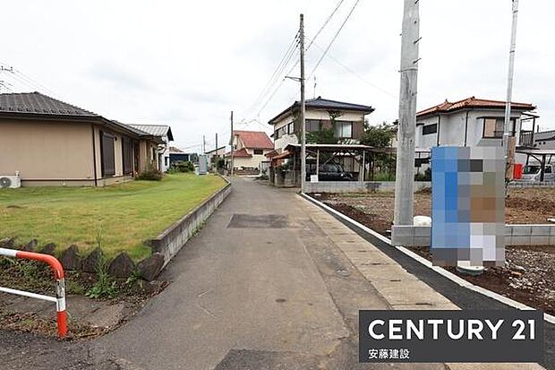 【 前面道路 】北側約4m公道
