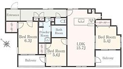 クオス上星川ペット 南西向き 陽当り