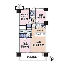 間取図画像 2SLDK