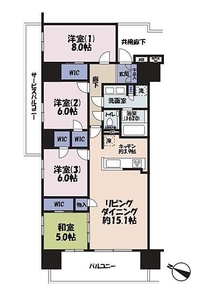 間取り：308000173323