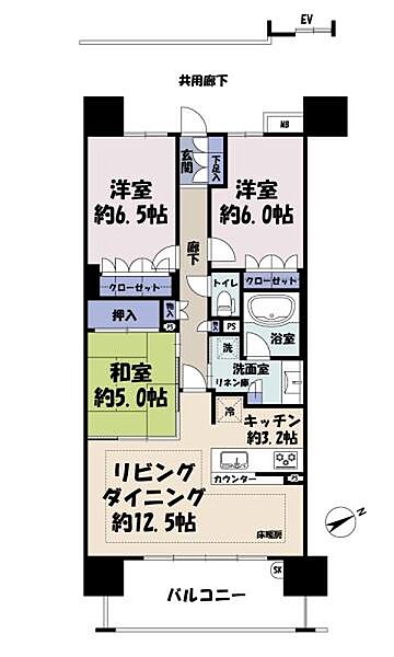 間取り：308000175726
