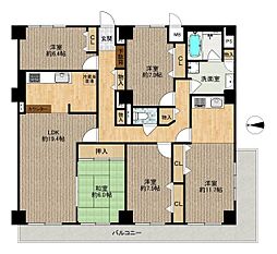 間取図画像 5LDK